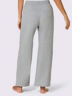 Pantalons confortables en matière sweat avec poches zippées