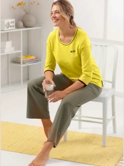 Pantalons confortables en matière sweat avec poches zippées