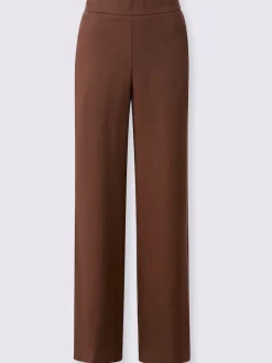 Pantalons confortables à jambes larges avec ceinture élastique