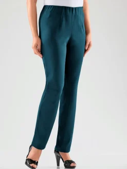 Pantalons costumes conforts avec ceinture élastique invisible