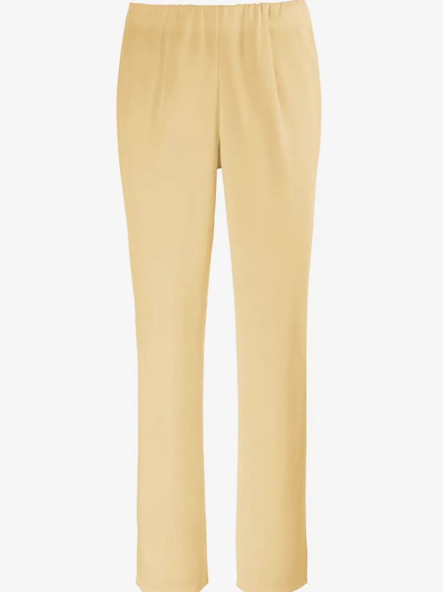 Pantalons costumes conforts avec ceinture élastique invisible