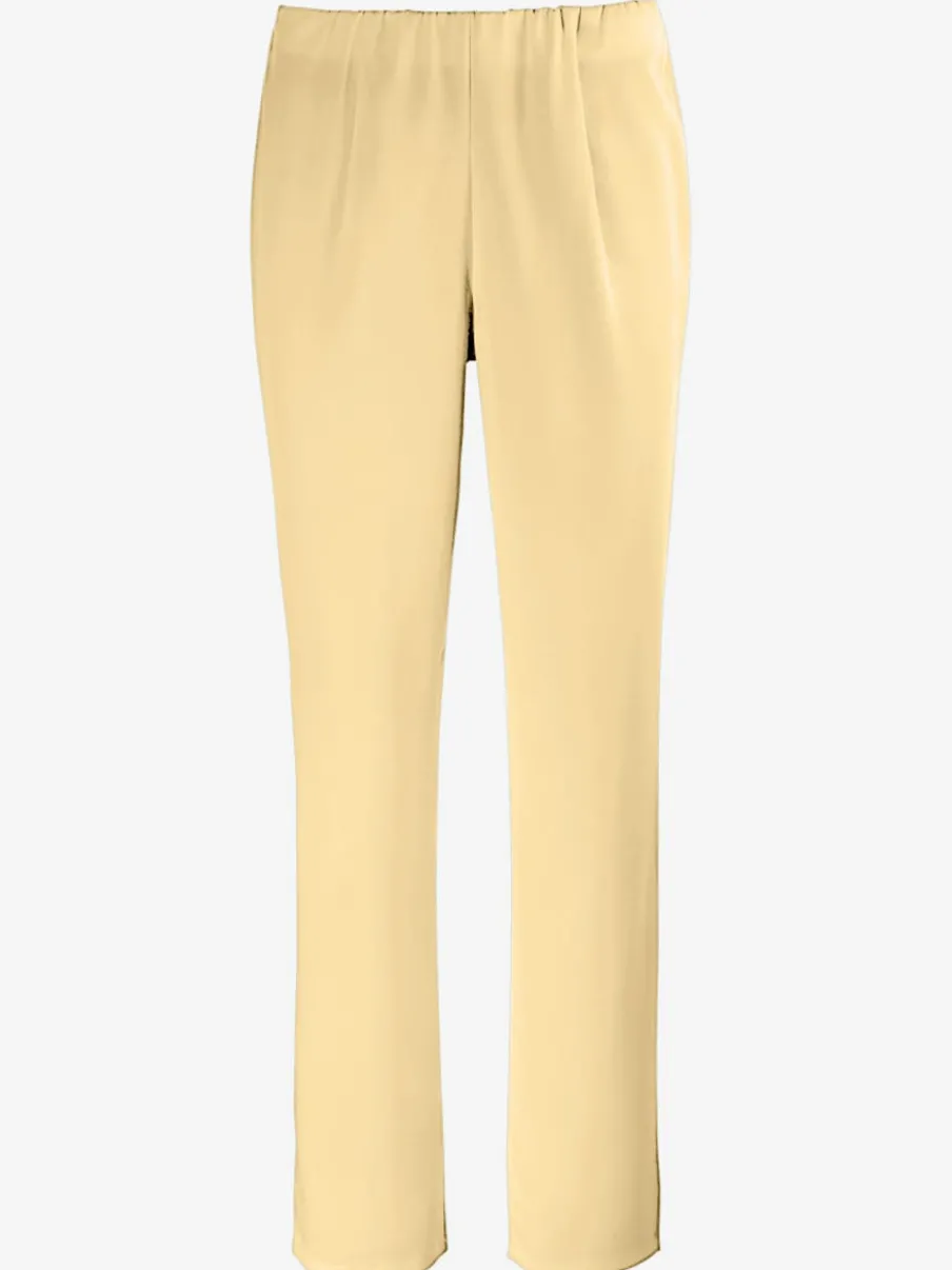 Pantalons costumes conforts avec ceinture élastique invisible