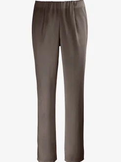 Pantalons costumes conforts avec ceinture élastique invisible