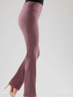 Pantalons costumes conforts avec ceinture élastique invisible