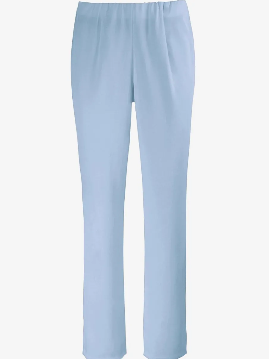 Pantalons costumes conforts avec ceinture élastique invisible