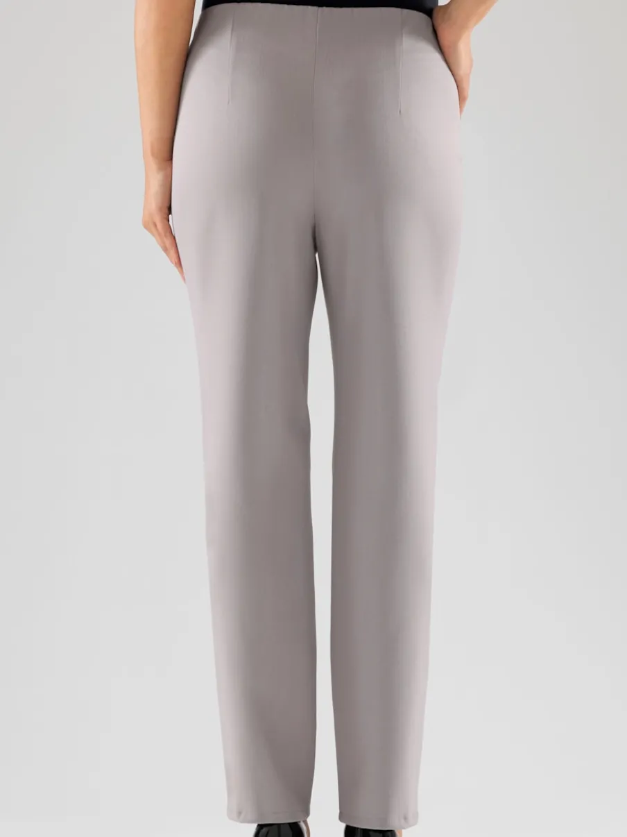 Pantalons costumes conforts avec ceinture élastique invisible
