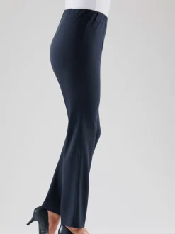 Pantalons costumes conforts avec ceinture élastique invisible