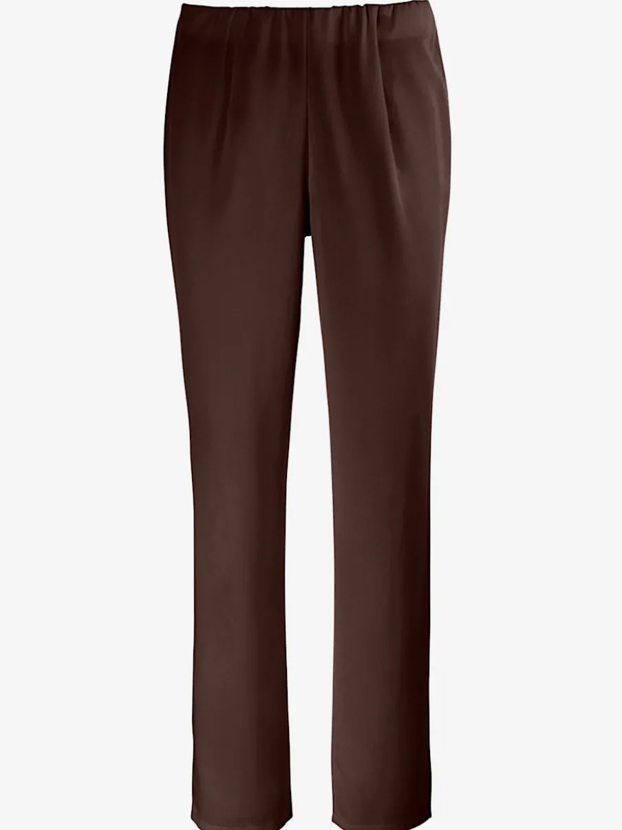 Pantalons costumes conforts avec ceinture élastique invisible