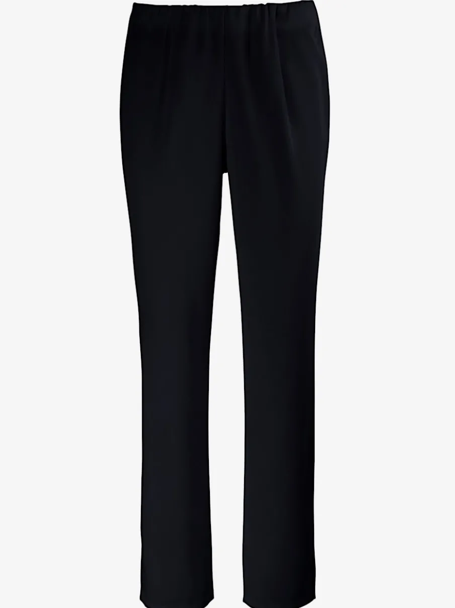 Pantalons costumes conforts avec ceinture élastique invisible