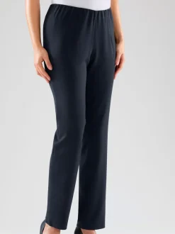 Pantalons costumes conforts avec ceinture élastique invisible