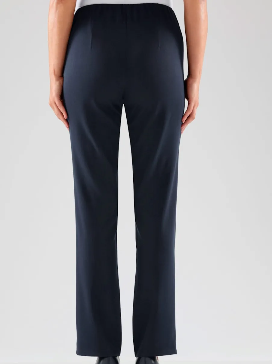 Pantalons costumes conforts avec ceinture élastique invisible