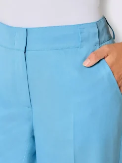 Pantalons à coupe ample en lin et lyocell confortables