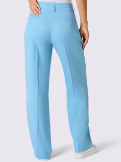 Pantalons à coupe ample en lin et lyocell confortables