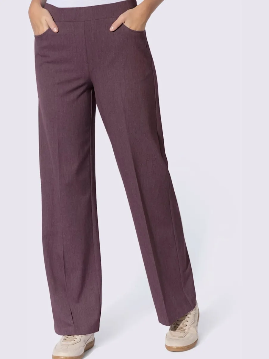 Pantalons coupe confortable