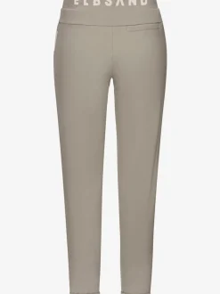 Pantalons décontractés avec ceinture élastique et poches latérales