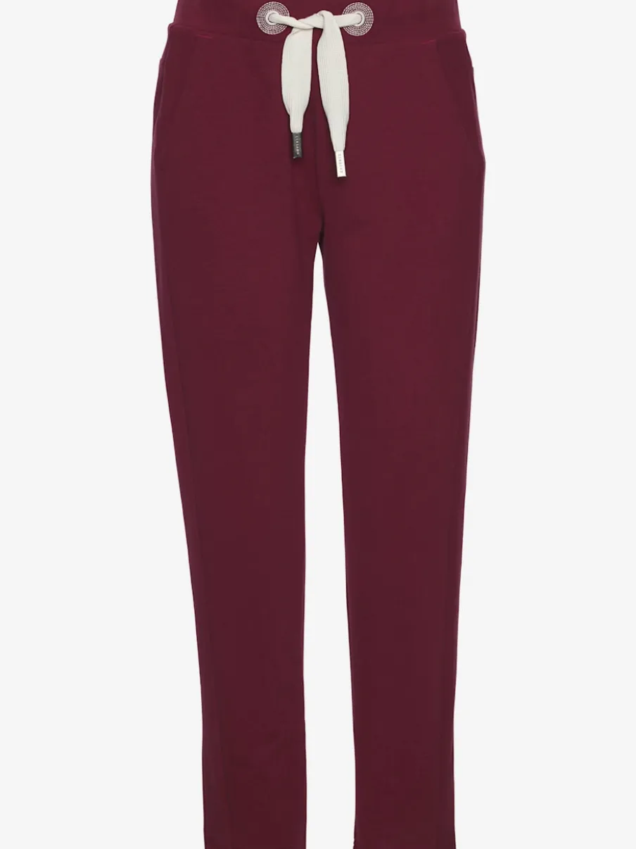 Pantalons décontractés avec ceinture élastique et poches latérales