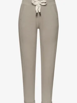 Pantalons décontractés avec ceinture élastique et poches latérales