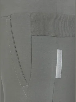 Pantalons décontractés avec ceinture élastique et poches latérales