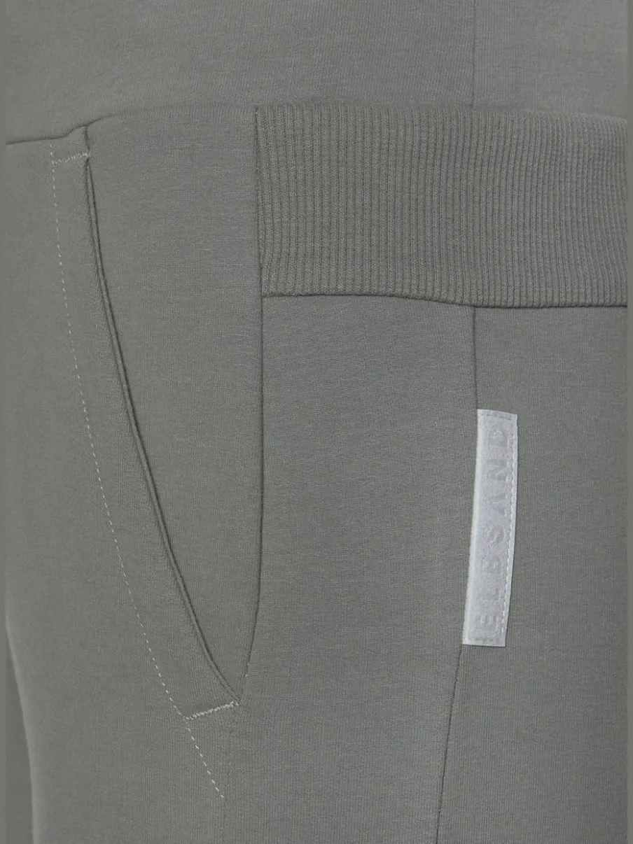 Pantalons décontractés avec ceinture élastique et poches latérales