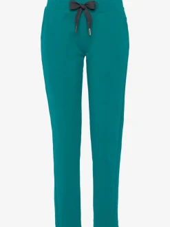Pantalons décontractés avec ceinture élastique et poches latérales