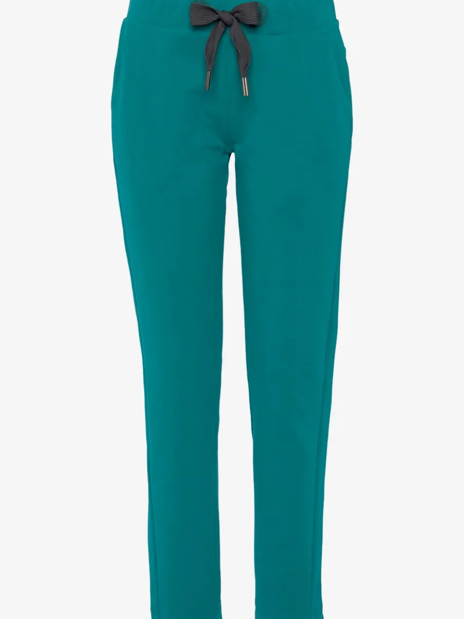 Pantalons décontractés avec ceinture élastique et poches latérales