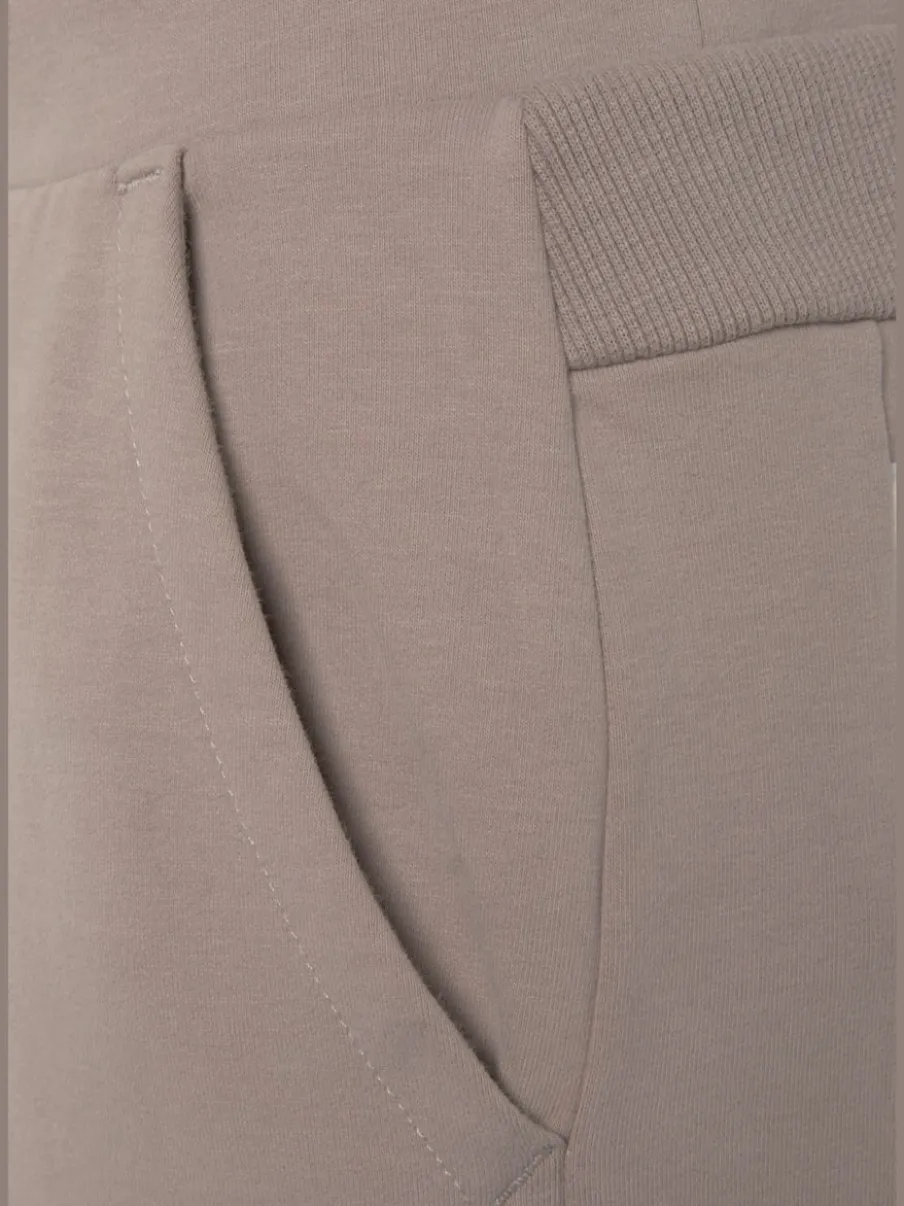 Pantalons décontractés avec ceinture élastique et poches latérales