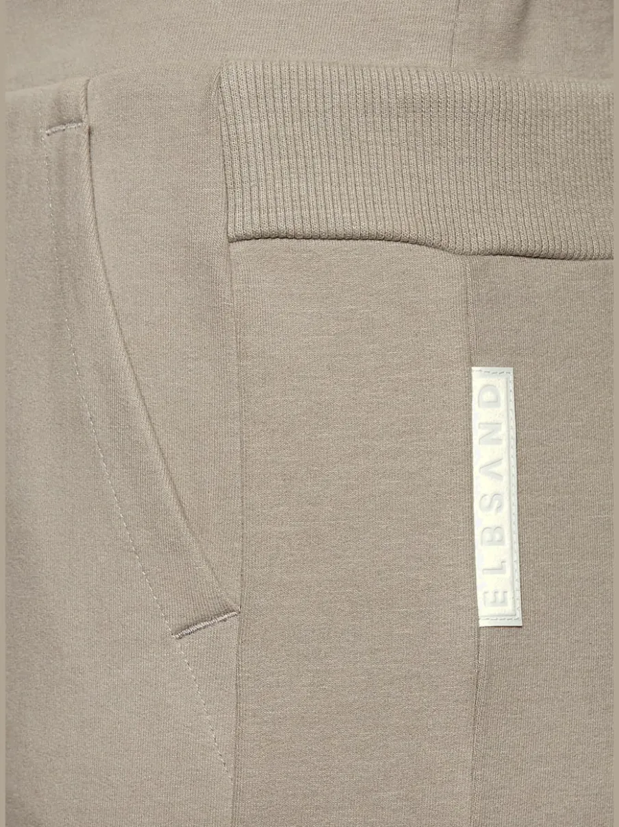 Pantalons décontractés avec ceinture élastique et poches latérales