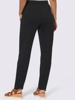 Pantalons décontractés avec ceinture élastique et poches