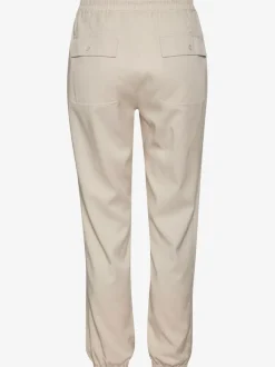 Pantalons décontractés avec ceinture élastique et poches arrière