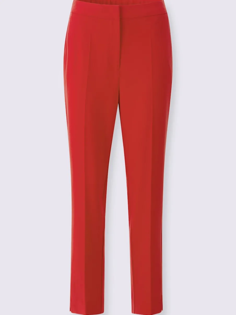 Pantalons de costume avec poches et taille élastique