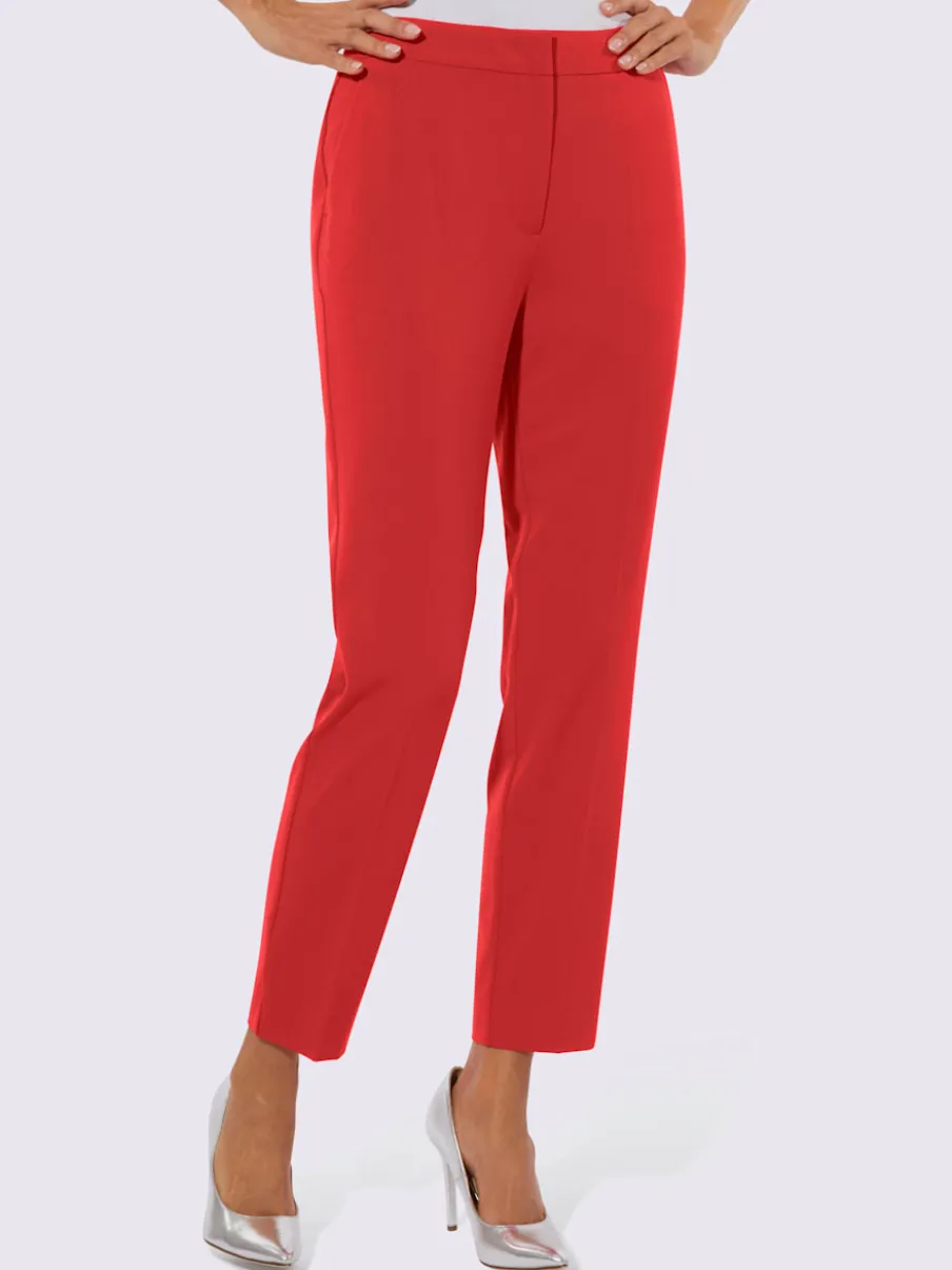 Pantalons de costume avec poches et taille élastique