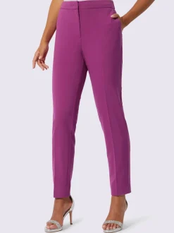 Pantalons de costume avec poches et taille élastique