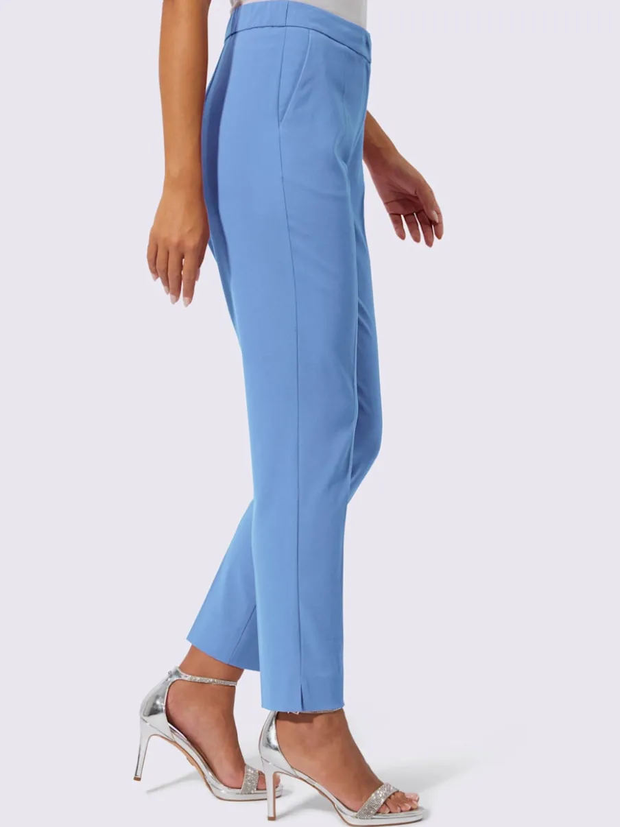 Pantalons de costume avec poches et taille élastique