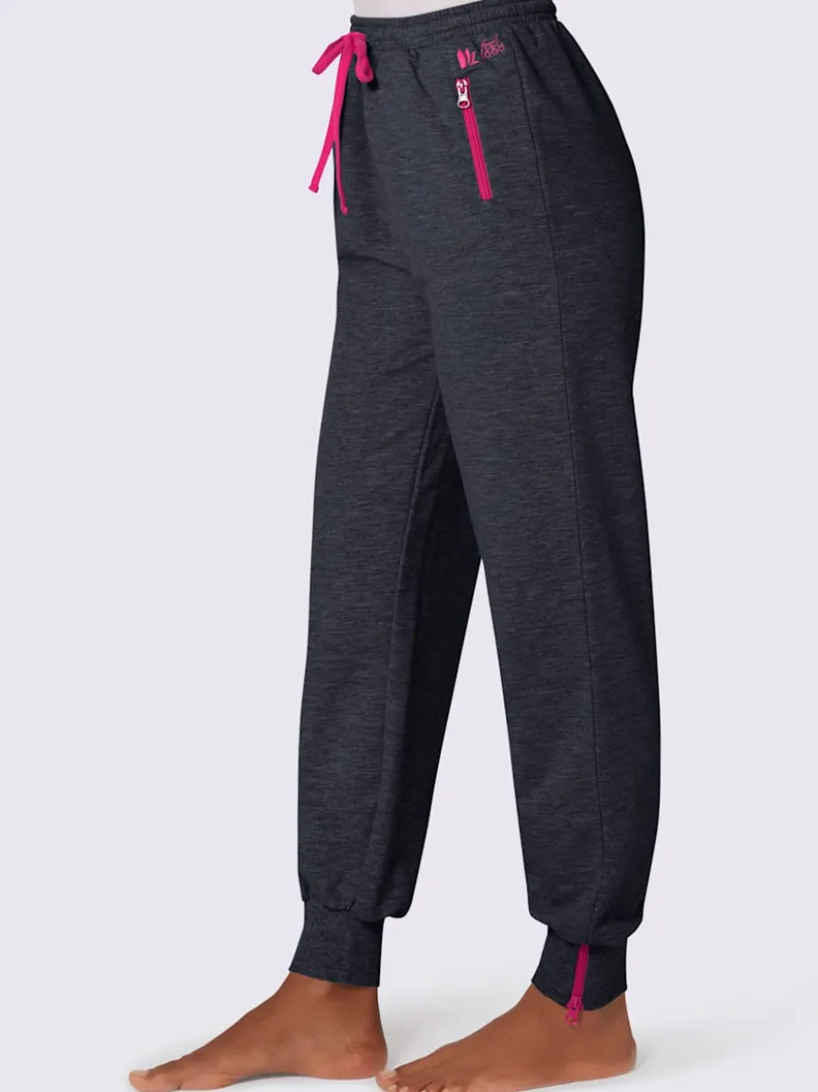 Pantalons de jogging confortables avec poches zippées extensibles