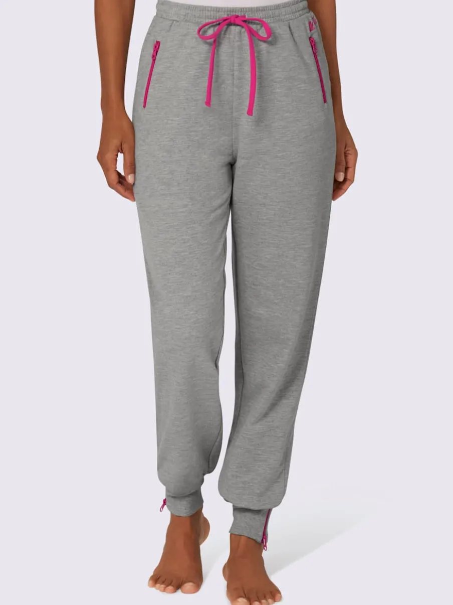 Pantalons de jogging confortables avec poches zippées extensibles