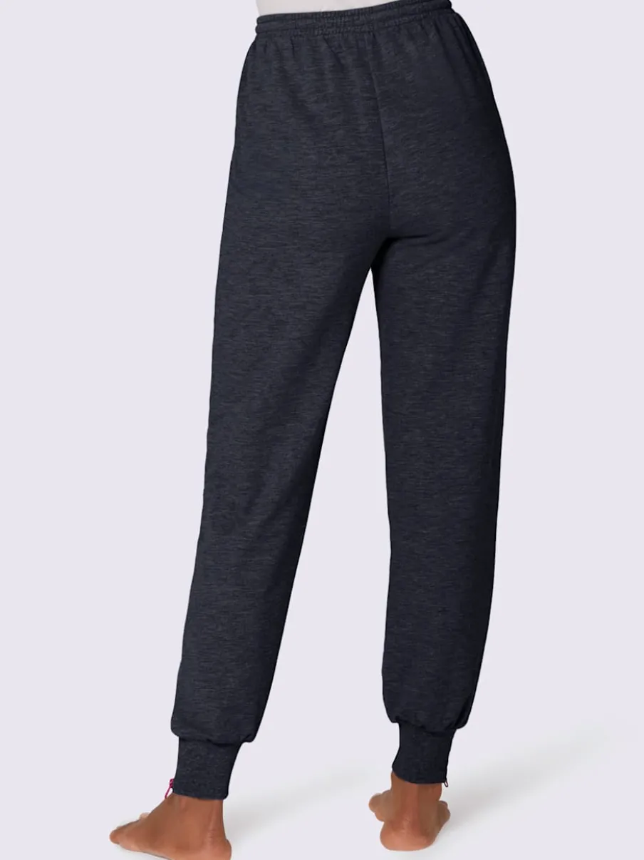 Pantalons de jogging confortables avec poches zippées extensibles