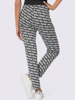 Pantalons de jogging en jersey au motif jacquard