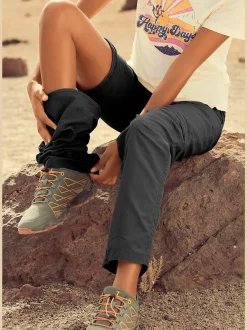 Pantalons de trekking ajustables avec poches pratiques et élastiques