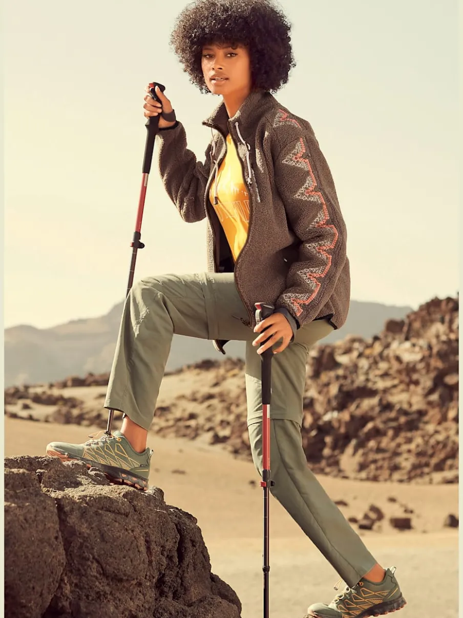 Pantalons de trekking ajustables avec poches pratiques et élastiques