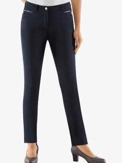 Pantalons d'hiver femme coupe indémodable avec poches pratiques