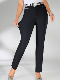 Pantalons d'hiver femme coupe indémodable avec poches pratiques