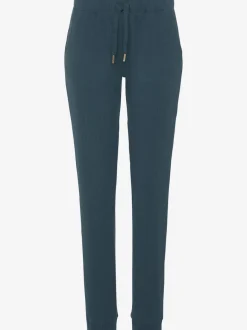 Pantalons détente en coton doux avec ceinture élastique