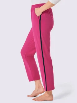 Pantalons en jersey avec ceinture élastique et poches