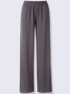 Pantalons en jersey avec ceinture élastique et poches