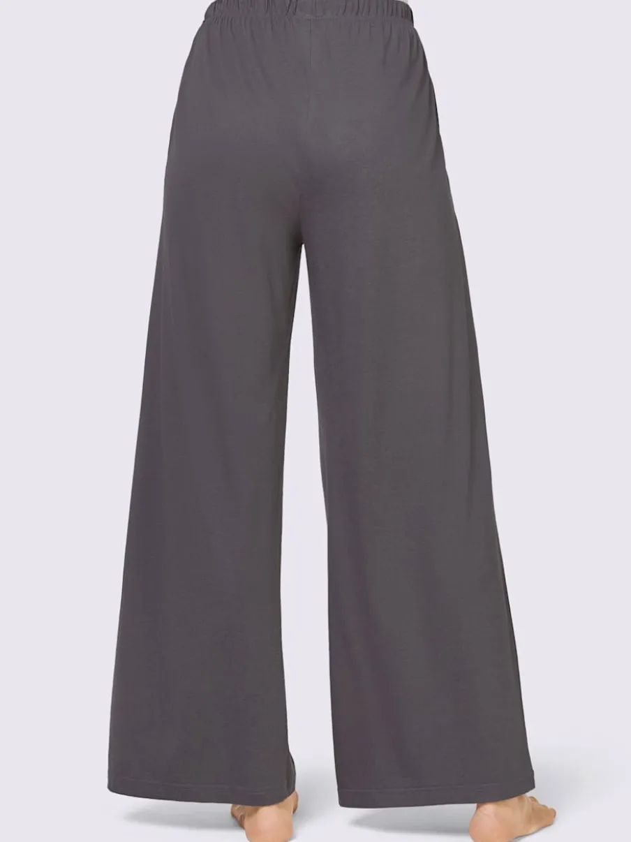 Pantalons en jersey avec ceinture élastique et poches