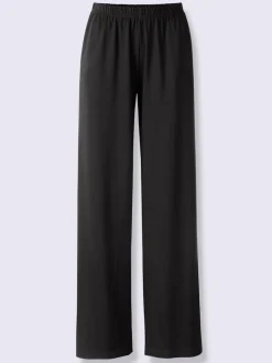 Pantalons en jersey avec ceinture élastique et poches