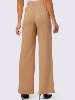 Pantalons en jersey doux avec poches latérales pratiques