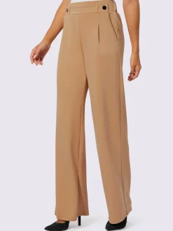 Pantalons en jersey doux avec poches latérales pratiques