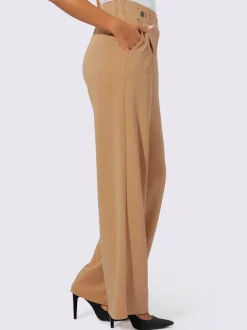 Pantalons en jersey doux avec poches latérales pratiques