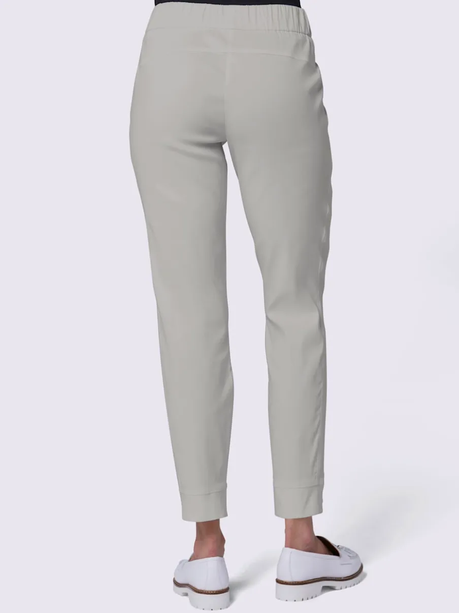Pantalons en lyocell respirant avec ceinture élastique confortable